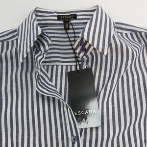 NWT Escada Button Down Shirt. Long Sleeve. 40
